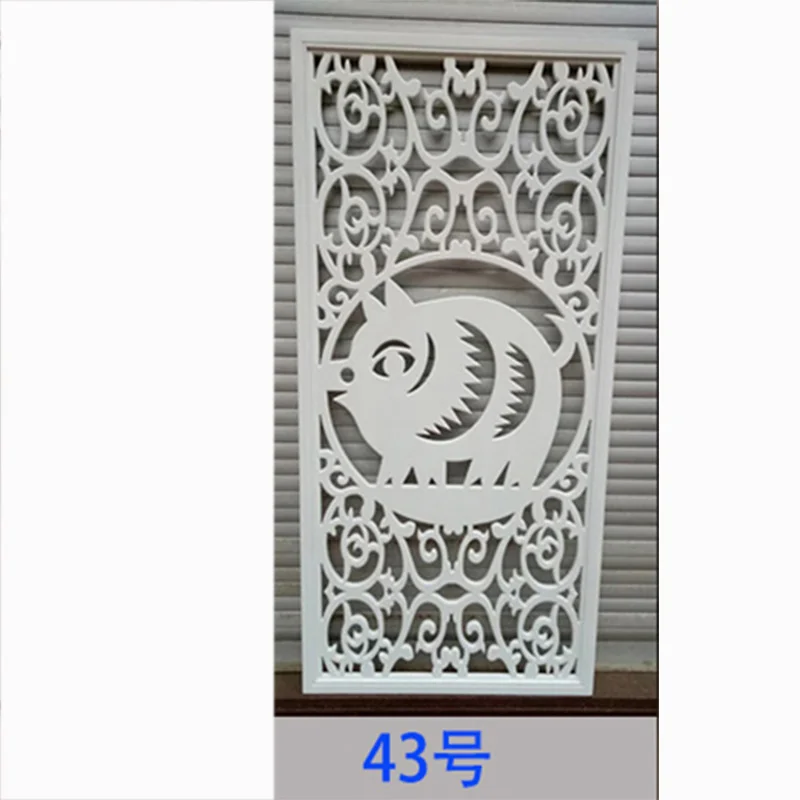 43 pattern Перегородка для гостинной экран перегородка комнаты из ПВХ перегородка - Цвет: 43 pattern