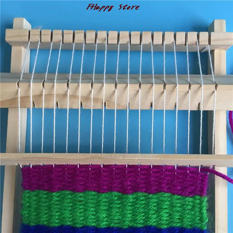 Традиционный ткацкий станок сделай сам ручная вязальная машина для детей | Дом и