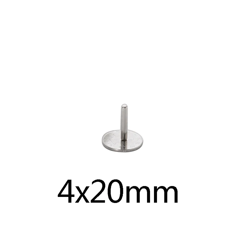 

5/20/50 шт., неодимовые магниты 4x20 мм
