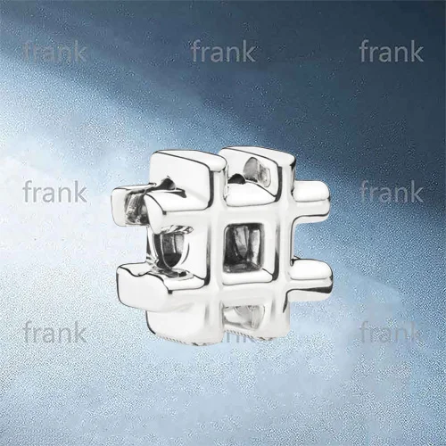 

798128 Hashtag Symbol Charm