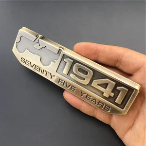 Накладка на багажник 1942 75 лет с логотипом для Jeep Cherokee Compass Liberty Renegade Rubicon Commander