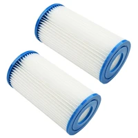 2pcs easy set filter for swimming pool cartridges replacement cleaning reusable home filter high efficient ac filter part