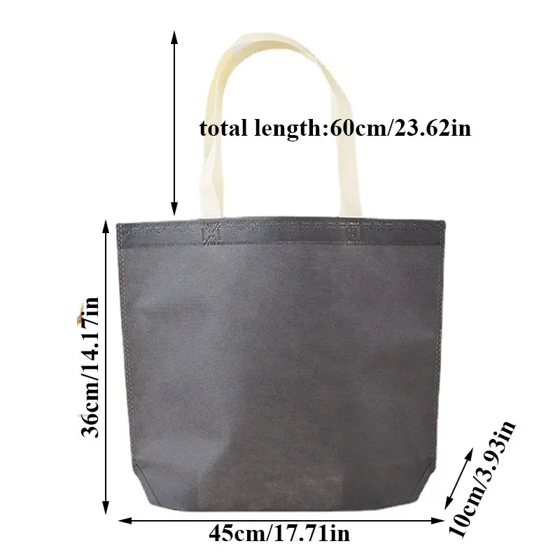

Women Foldable Shopping Bag Reusable Eco Large Unisex Fabric Non-woven Shoulder Bags Tote grocery cloth Bags Pouch