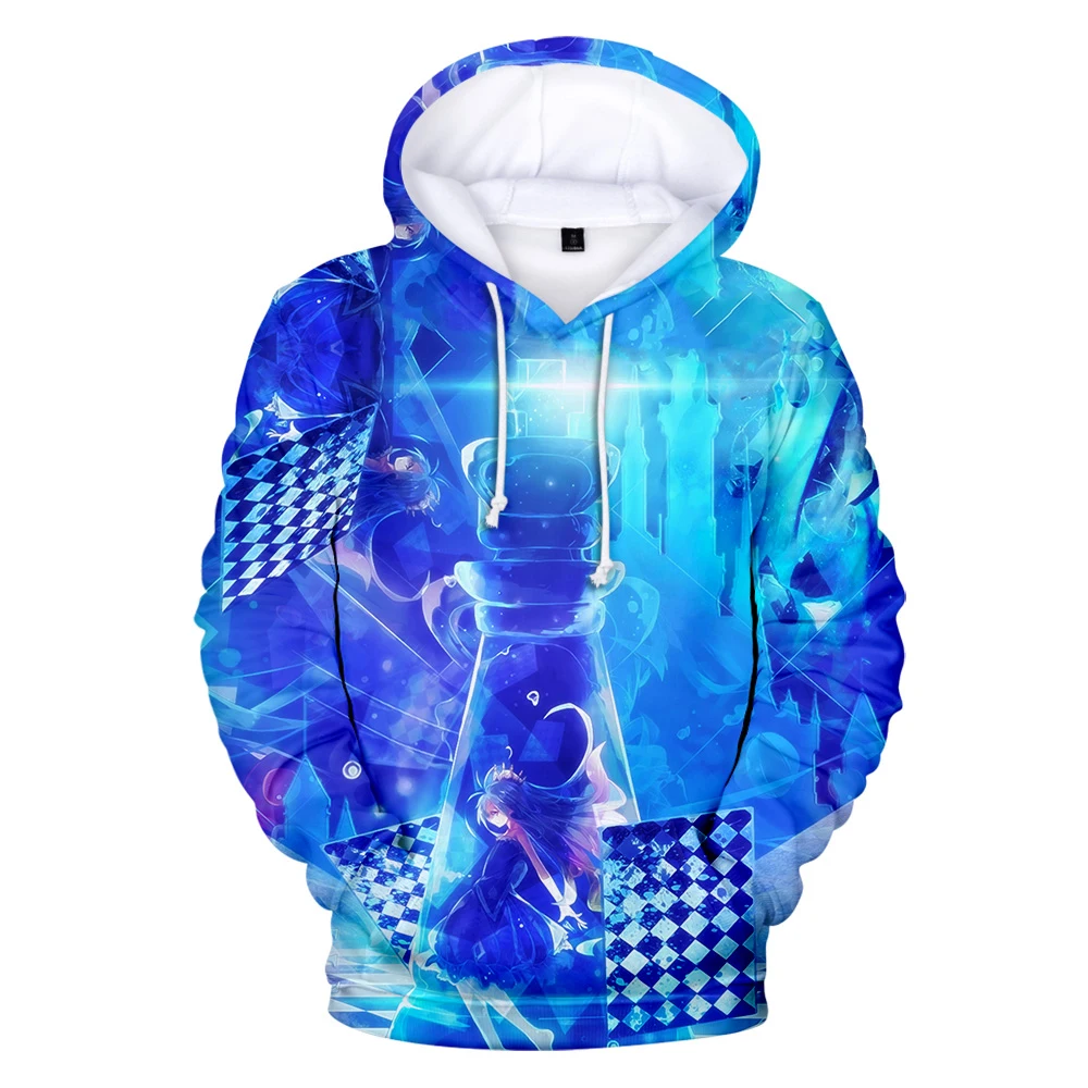 

NO Game NO LIFE Anime Sweatshirt Fashion Cartoon Cute 3D Hoodies Men Women Autumn Hoodie Streetwear Harajuku Casual Hoodies