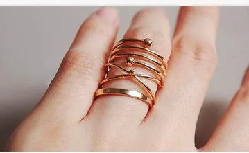 Набор колец в стиле панк уникальный набор 6 шт.|Кольца| |