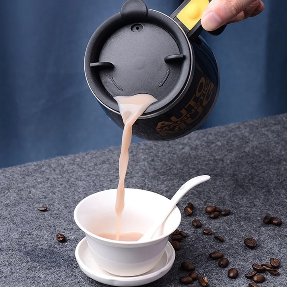WB Rechargeable USB Automatic Self Stirring Magnetic Mug New Creative Electric Smart Mixer Coffee Milk Mixing Cup Water Bottle | Дом и сад