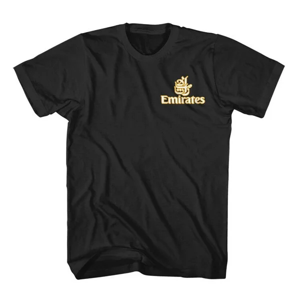 

Emirates Emirati Airline Aviation Black T-Shirt