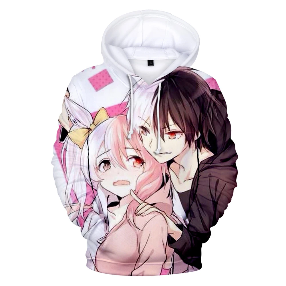 

Danganronpa Merch Hoodie Boy girl Monokuma Cosplay Costume Anime Sweatshirts Pullovers Clothing Men/women Casual Oversized