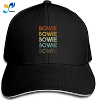 david bowie sandwich hat printed baseball cap headgear unisex casquette