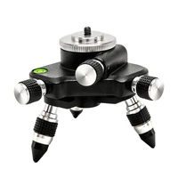 laser level adaptermetal 360 degree rotating base for laser level tripod connector 14 threaded mount and horizontal bubble 40