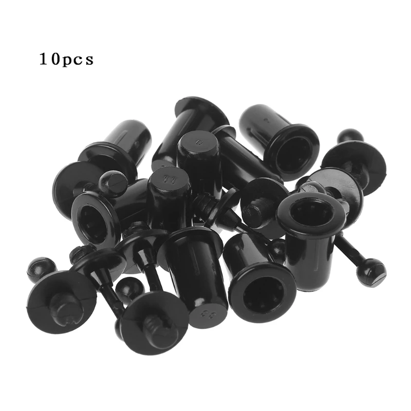 

CPDD 10 Pairs DIY Speaker Buckles Plastic Ball Socket Type Grill Guides Peg Kit