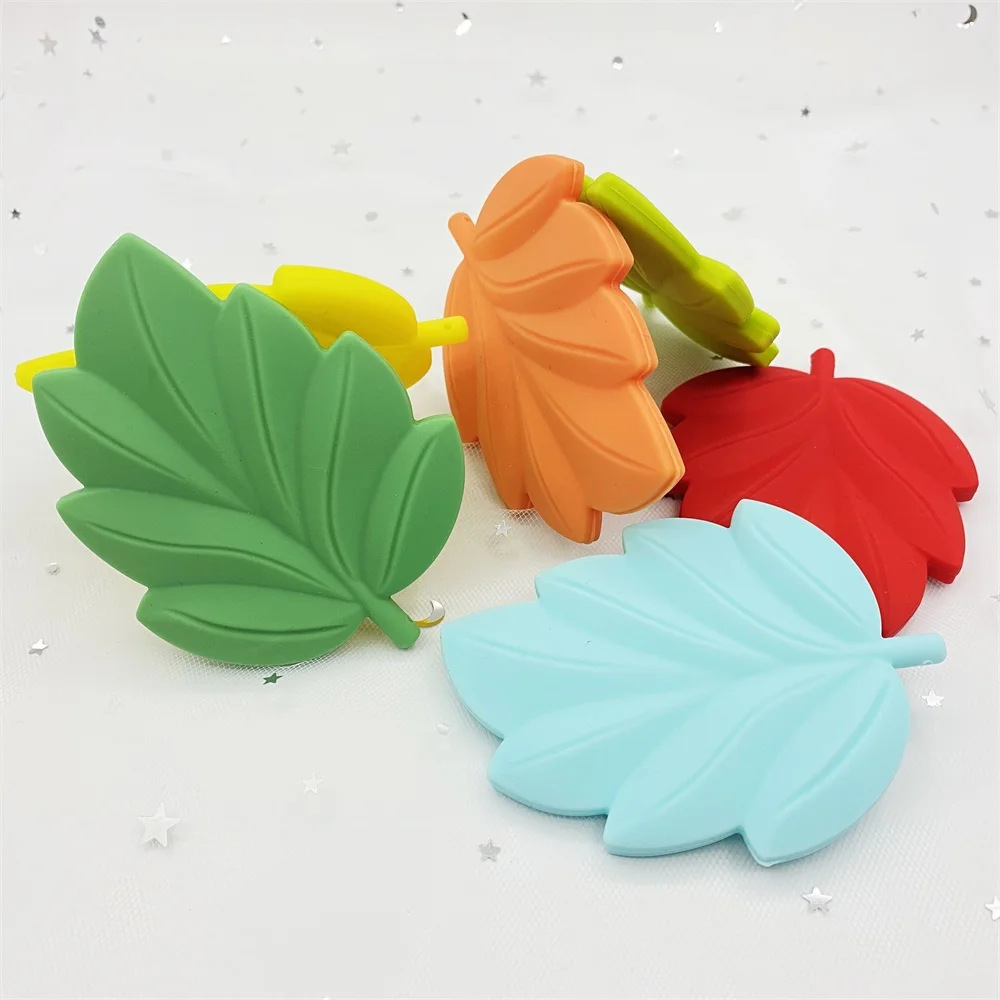 Женское кольцо в виде лепестков из силиконовый Прорезыватель для зубов Еда Класс