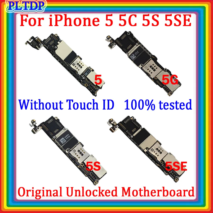 Материнская плата для iphone 4 4S 5 5C 5S 5SE разблокированная | Мобильные телефоны и