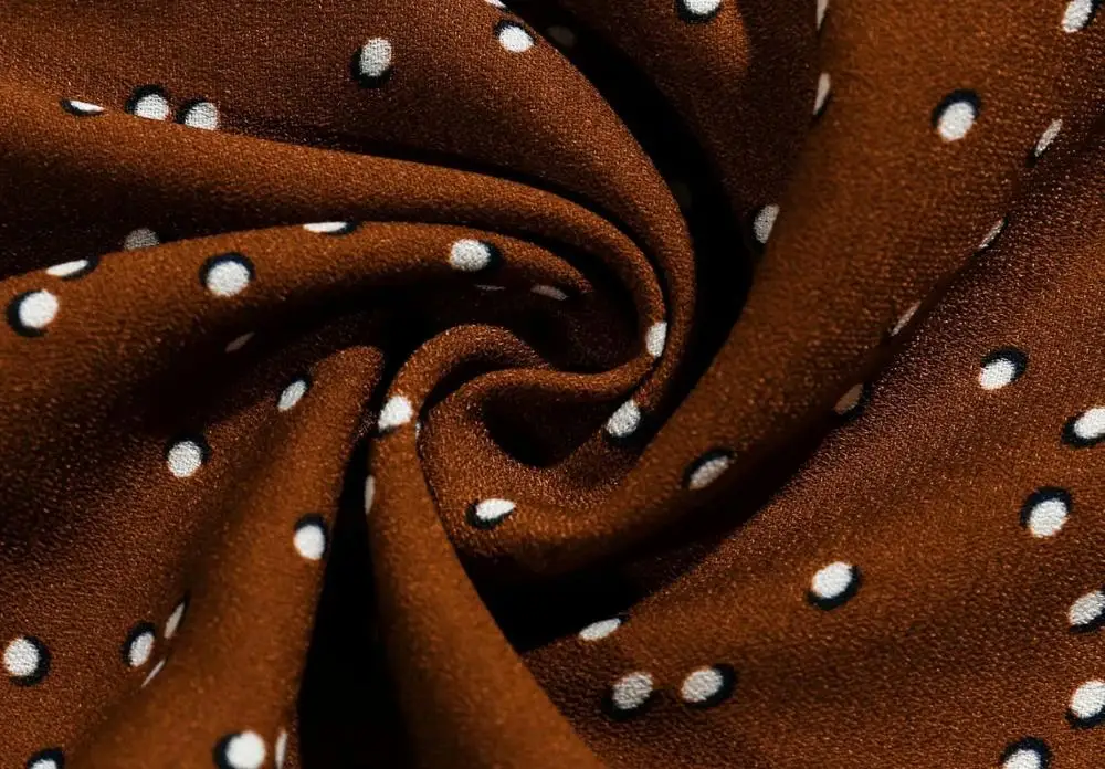 

Elegant summer mini dress women v neck loose polka dot bottons sashes chic holiday dress femme vestidos dropshipping