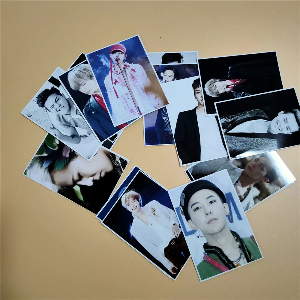 16 шт. KPOP G-DRAGON LOMO CARD Фотокарта BIGBANG фотоальбом коллекция GD Kwon Ji Yong |