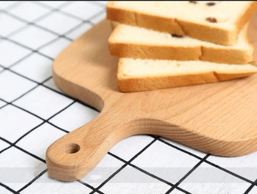 

Whole wood fruit board Beech wood Nordic bread board Wooden cutting board Chopping board Chopping board Baking tools ZD