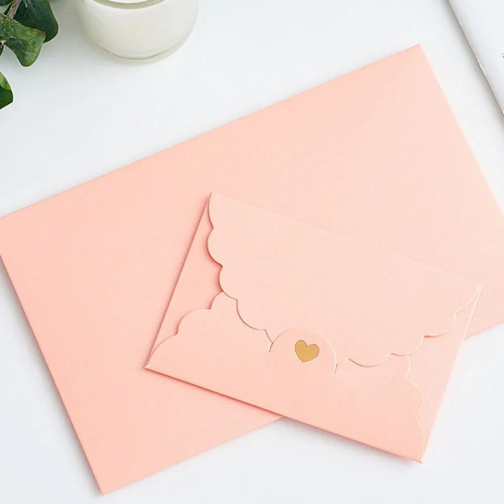 

12pcs Pure Color Paper Envelope Bank Member Envelope (Mixed Style)