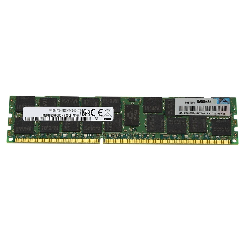 

DDR3 16GB Ram Memory 1600MHz ECC REG Server RAM Memoria 240 Pins PC3L-12800R for AMD Desktop RAM Memoria