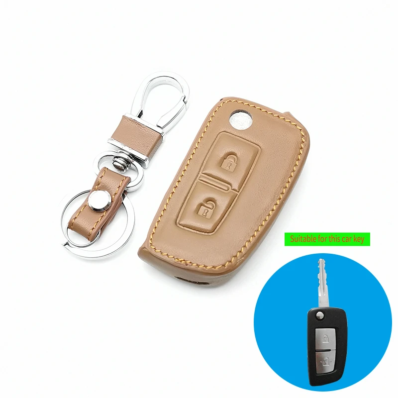 Soft leather car key case cover Holder For Nissan Qashqai J10 J11 X-Trail T31 T32 kicks Tiida Pathfinder Murano Note Juke Micra |
