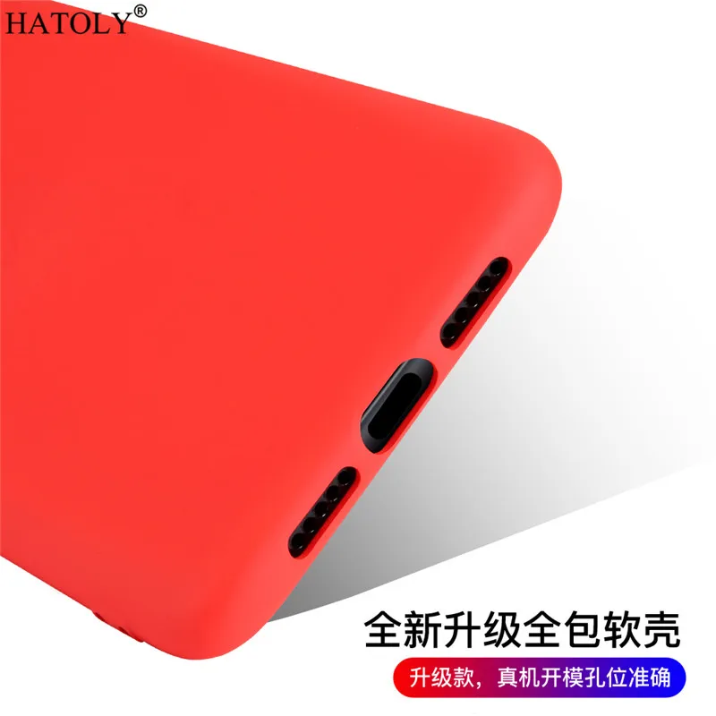 for oppo a9 2020 case a5 2020 luxury liquid silicone back cover for oppo a11x solid color phone bumper case for oppo a9 2020 free global shipping