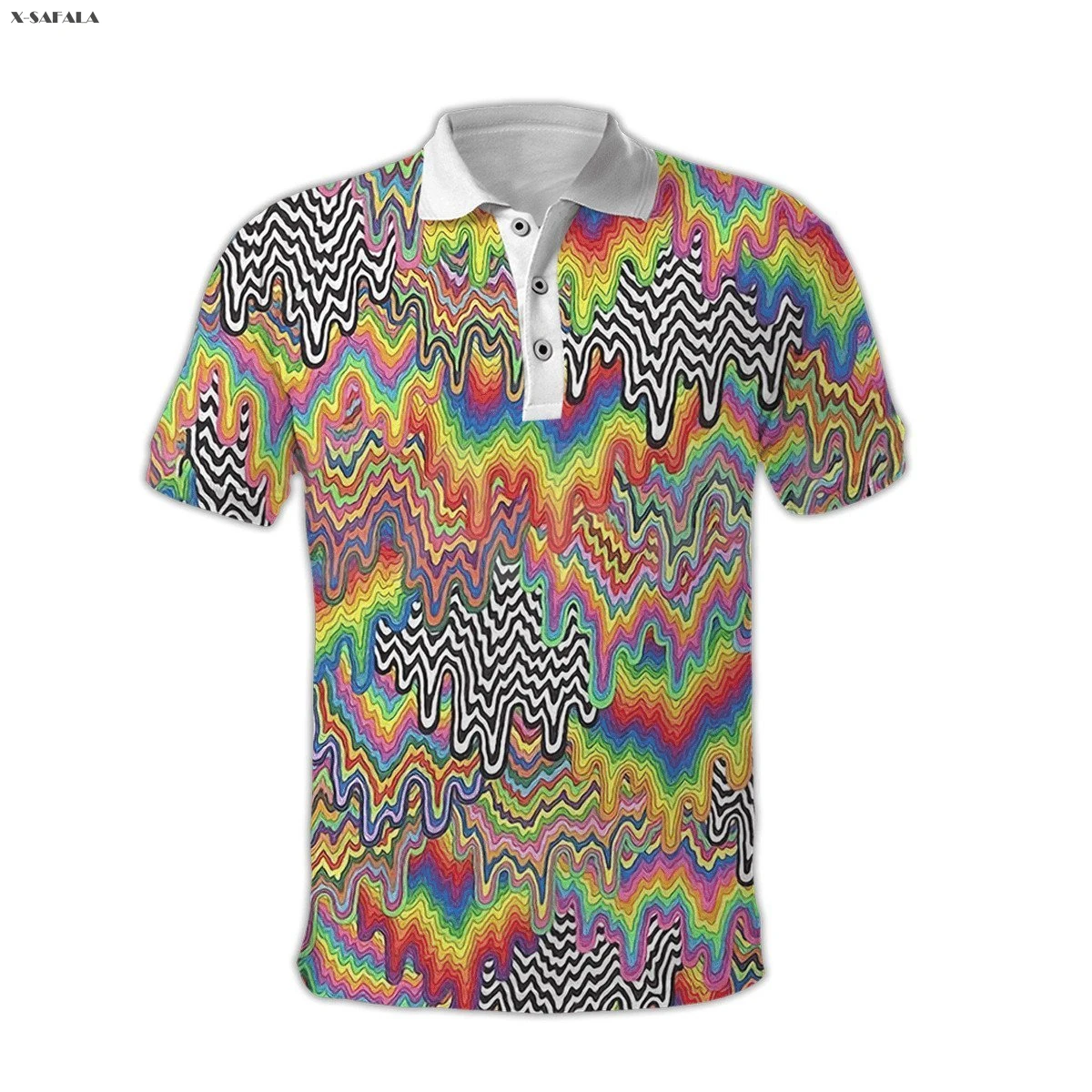 

Puerto Rico Rooster Germany Butterfly 3D Full Printed Men Women 2 Thin Polo Shirt Collar Short Sleeve Street Wear Casual Tee