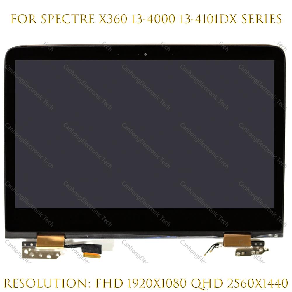 

ЖК-дисплей 13,3 дюймов FHD 1920*1080 QHD 2560*1440 для HP Spectre x360 13-4000 13-4023tu, сенсорный экран, дигитайзер, сменный экран в сборе