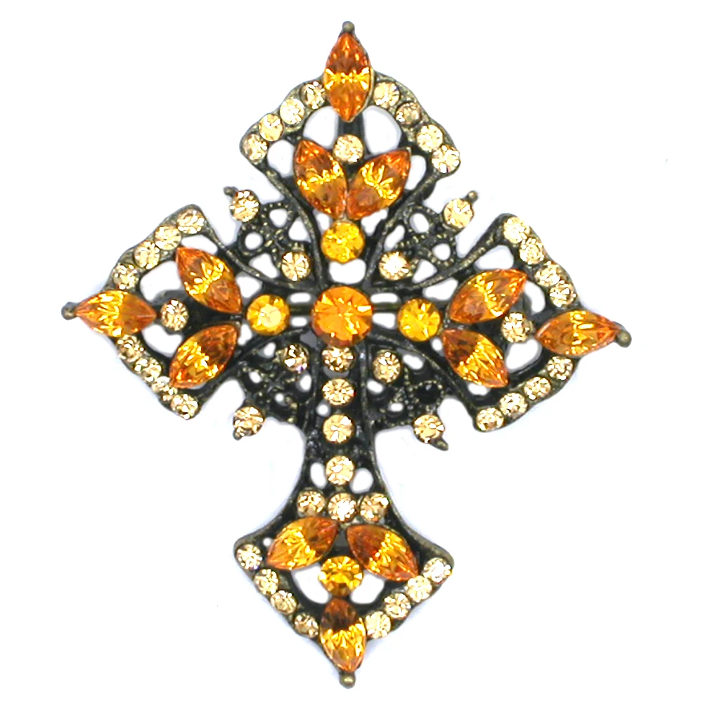 Крест броши подвеска для винтажного стиля брошь булавки на лацкан винтажная