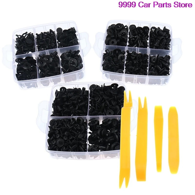 

Boxed Car Retainer Plastic Buckles Mixed Fasteners Rear Panel Clips 620pcs
