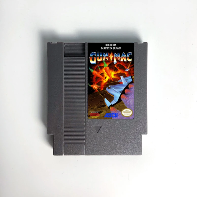 

Gun-Nac or Gun-Dec Game Cartridge For NES Console 72 Pins