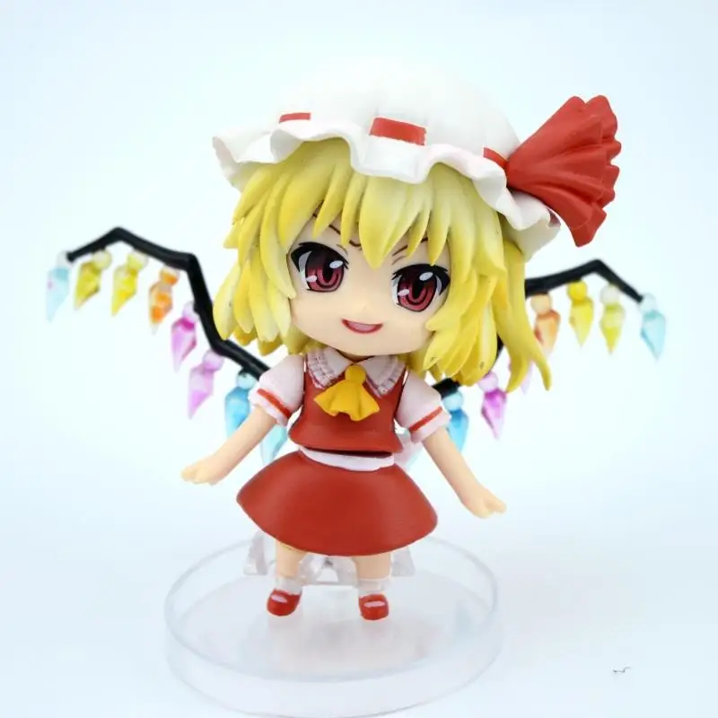 4 ''Новое поступление Аниме экшн-фигурки Touhou Project фландрин алый 136 # Q версия 10