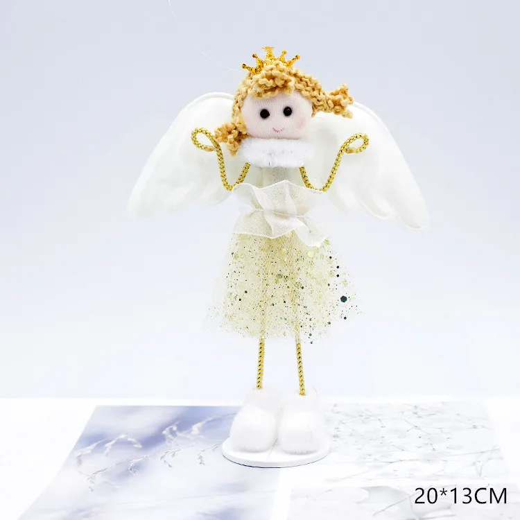 J3 Новогодняя Коллекция года, Рождественские куклы Noel Angel для мальчиков и девочек, Рождественские елочные украшения, Navidad Natal, рождественские украшения для дома, подарок для детей - Цвет: J3