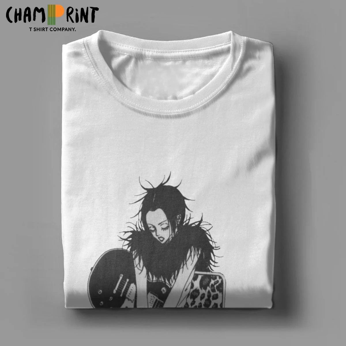 Мужская футболка NANA Osaki Manga черные камни панк-рок музыка аниме одежда хипстерские