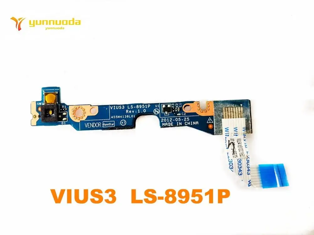 Original For Lenovo S300 S400 S405 S415 S410 Power button switch board VIUS3 LS-8951P Free shipping | Компьютеры и офис