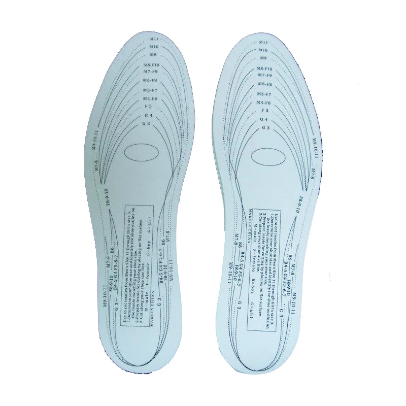 

Memory Insoles for Shoes Warm and Breathable Sponge Insole Shock-absorbing and Comfortable Insole Printed Insole