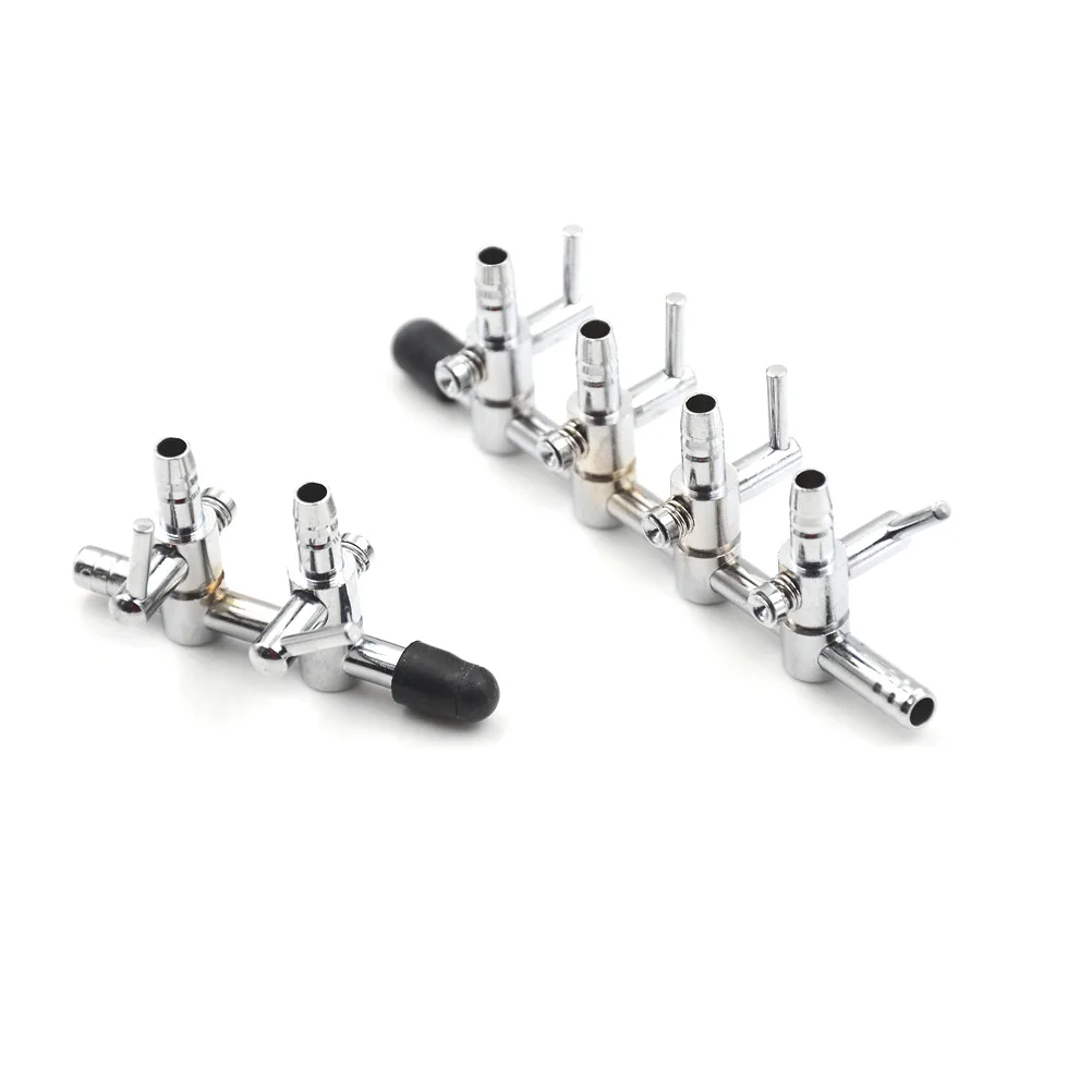 

5 Stainless Stee Ways l Control Valve Air Pump Accessories Aquarium Tank Air Pump Air Flow Tube Pipe Line