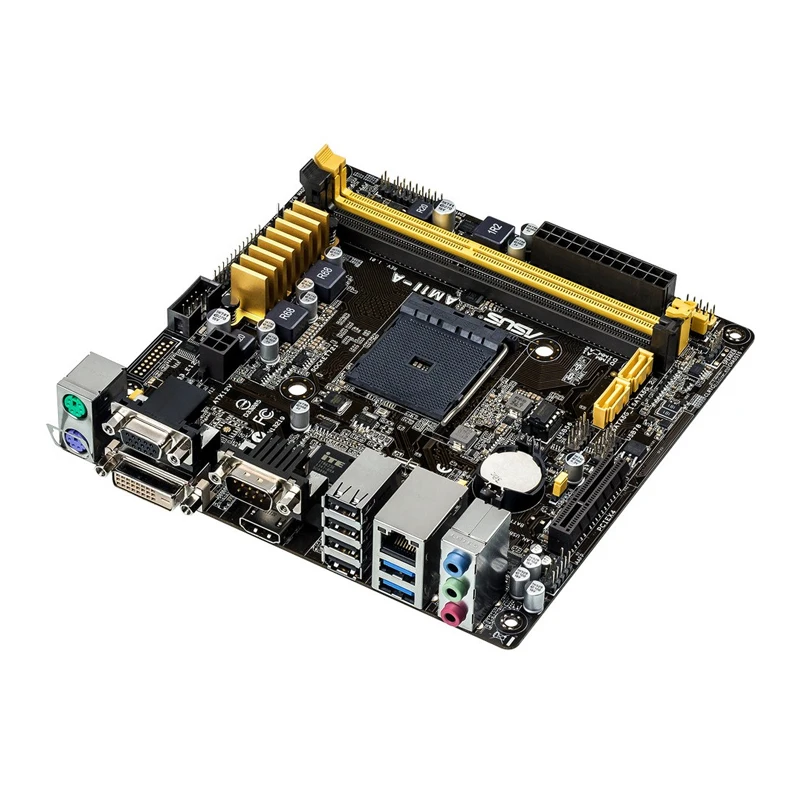 Мини-ITX материнская плата ASUS AM1I-A Socket AM1 DDR3 32G AMD Athlon ALC887-VD PCI-E 2 0 Новинка - купить по