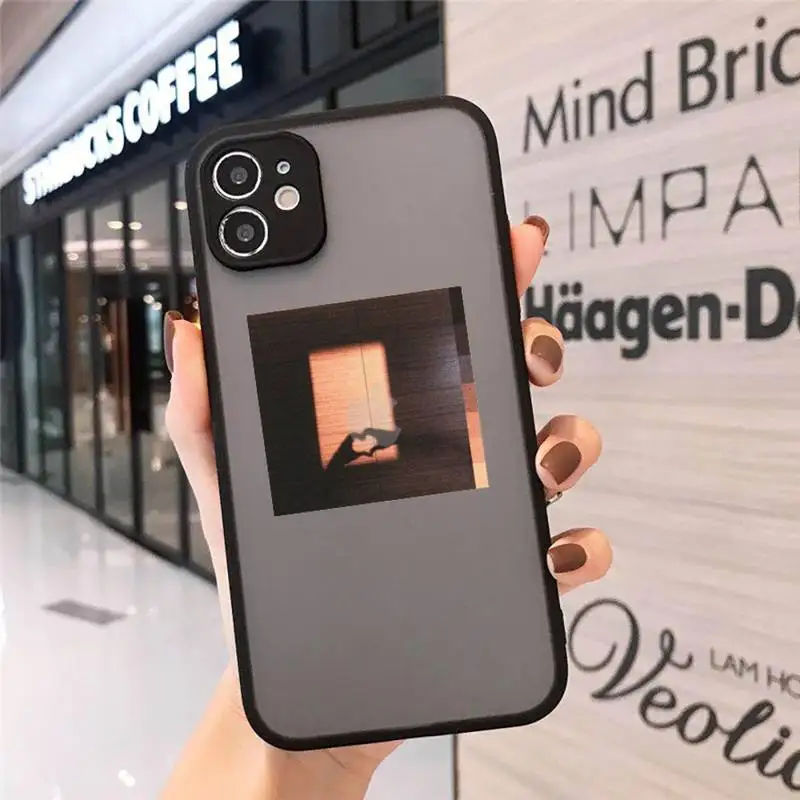 

Fashion art clouds airplane Phone Cases Matte Transparent for iPhone 7 8 11 12 s mini pro X XS XR MAX Plus cover funda