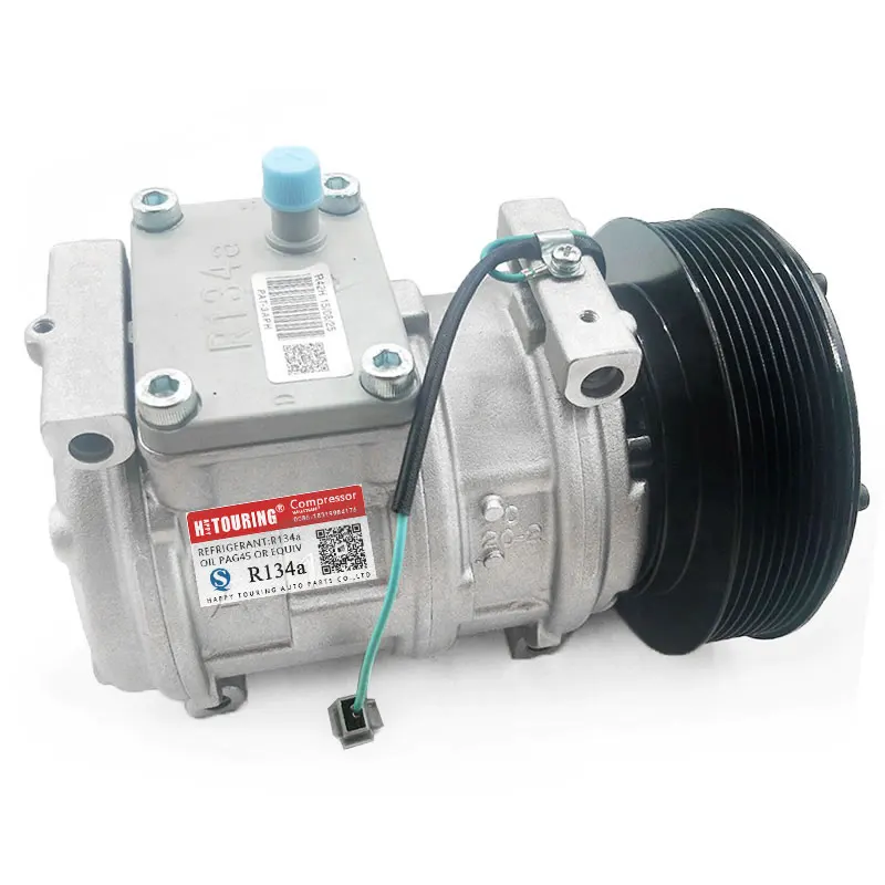 Компрессор переменного тока 10PA17C для John Deere AH169875 AN221429 RE196923 RE46609 RE69716 SE501459 SE501462