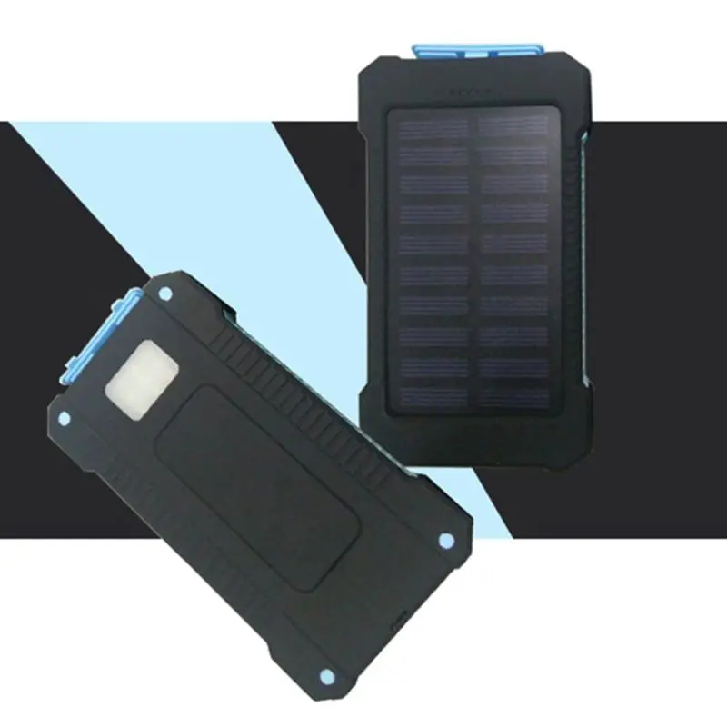 Светодиодный внешний аккумулятор с двумя портами usb и солнечной панелью, чехол в сдержанном и модном стиле, зарядное устройство, набор для самостоятельной сборки, коробка для samsung 18#820 X6HA