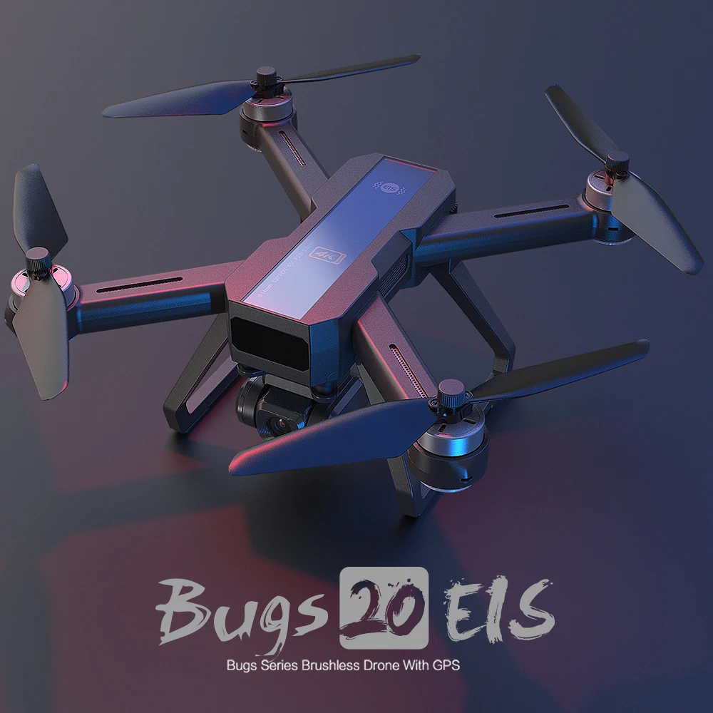 MJX Bugs B20 EIS Профессиональный GPS Дрон электронная стабилизация изображения с 5G 4K Wifi
