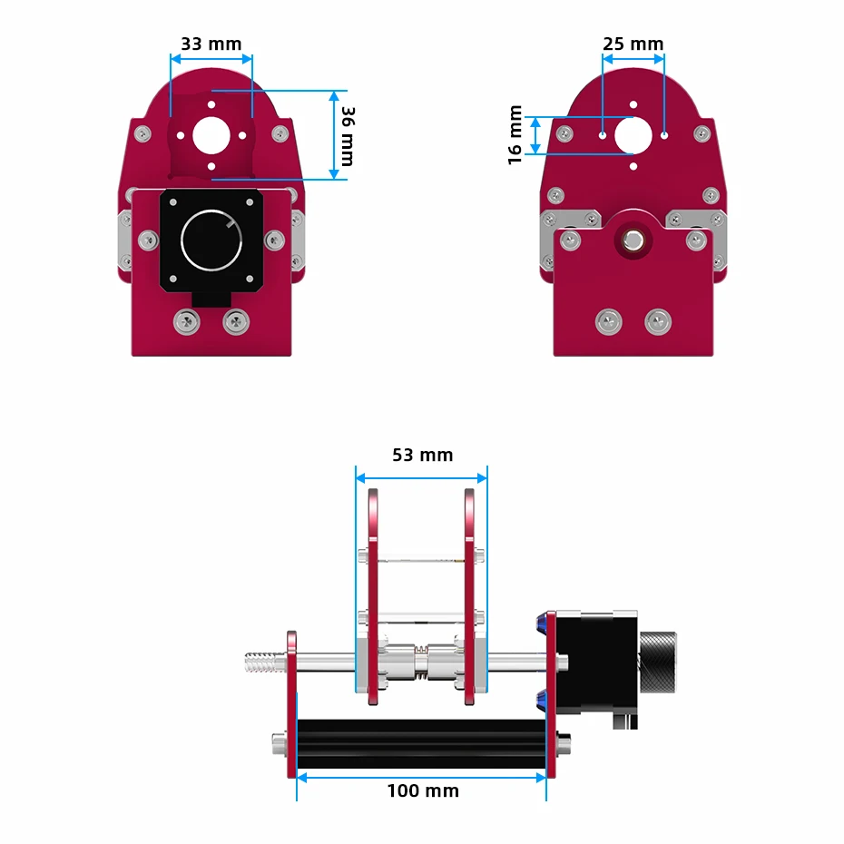 GK Z-Axis Pro комплект все металлические мини ЧПУ гравировальный станок разработка модуля, подходит для GK4545Pro
