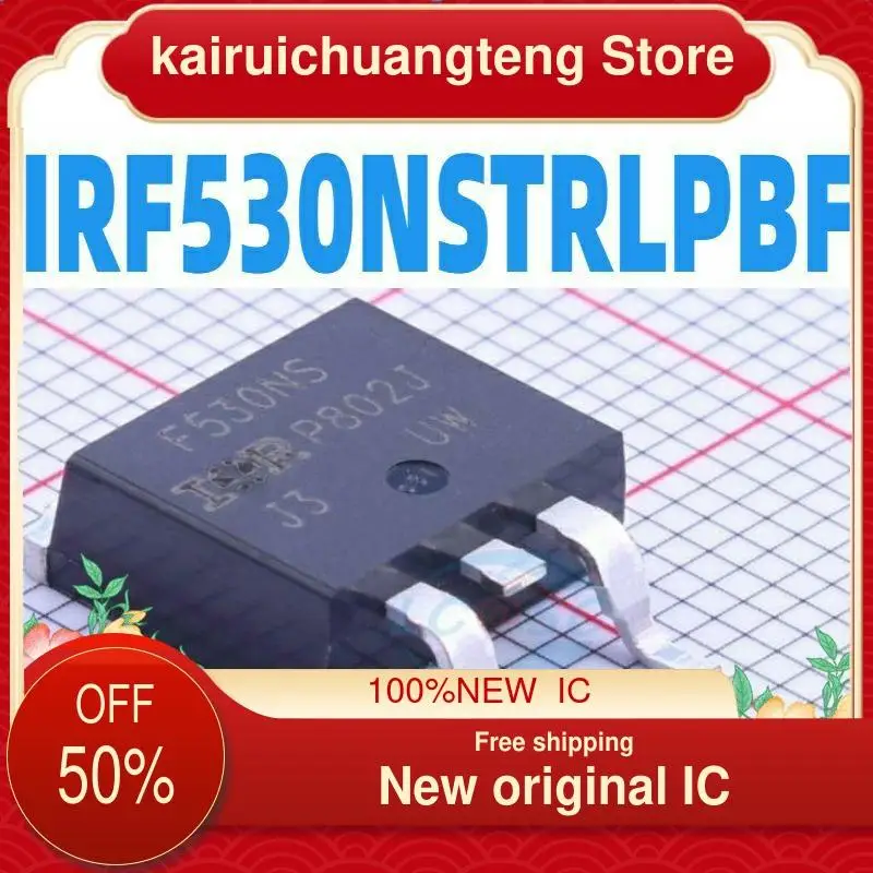 

10 шт. IRF530NSTRLPBF F530NS TO-263 новый оригинальный IC