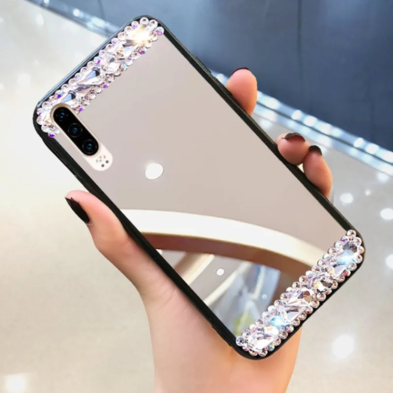 Mirror Phone Case For Huawei Mate 30 Pro silicone armor Cover Nova 5T P30 P20 20 Lite Honor 10 8X |