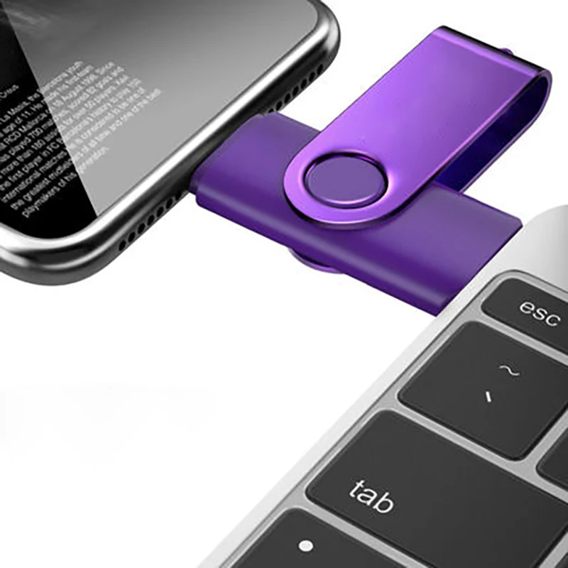 Металлический OTG 3 в 1 флэш накопитель 128 ГБ микро usb 32 64 Гб 16 Type C 8 4 Гб|USB