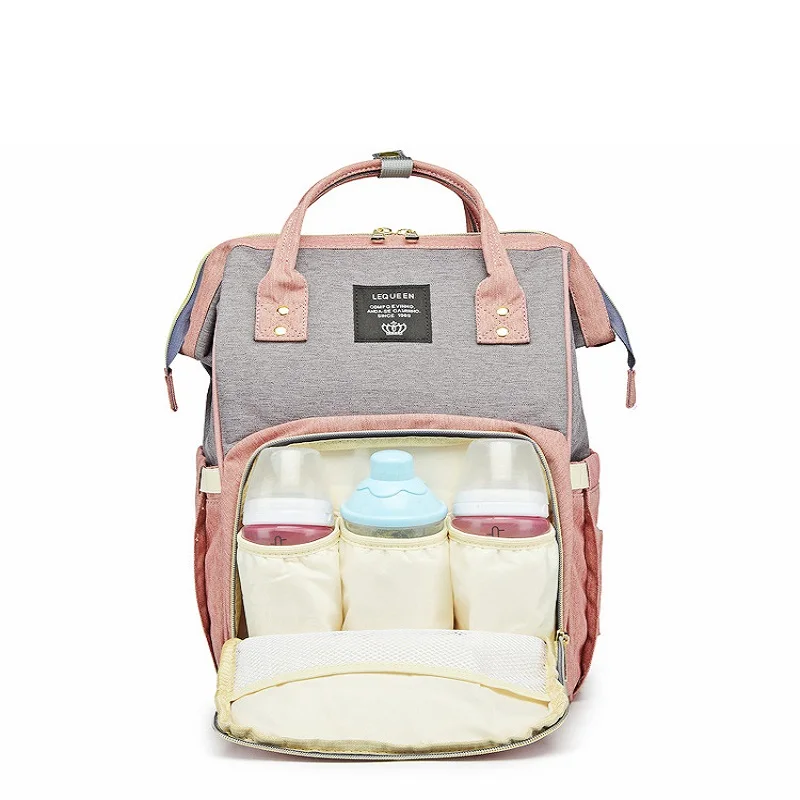 USB Mommy Bag Diaper Large Capacity baby bag travel Nappy diaper backpack waterproof anti-loss maternity bag handbags for moms