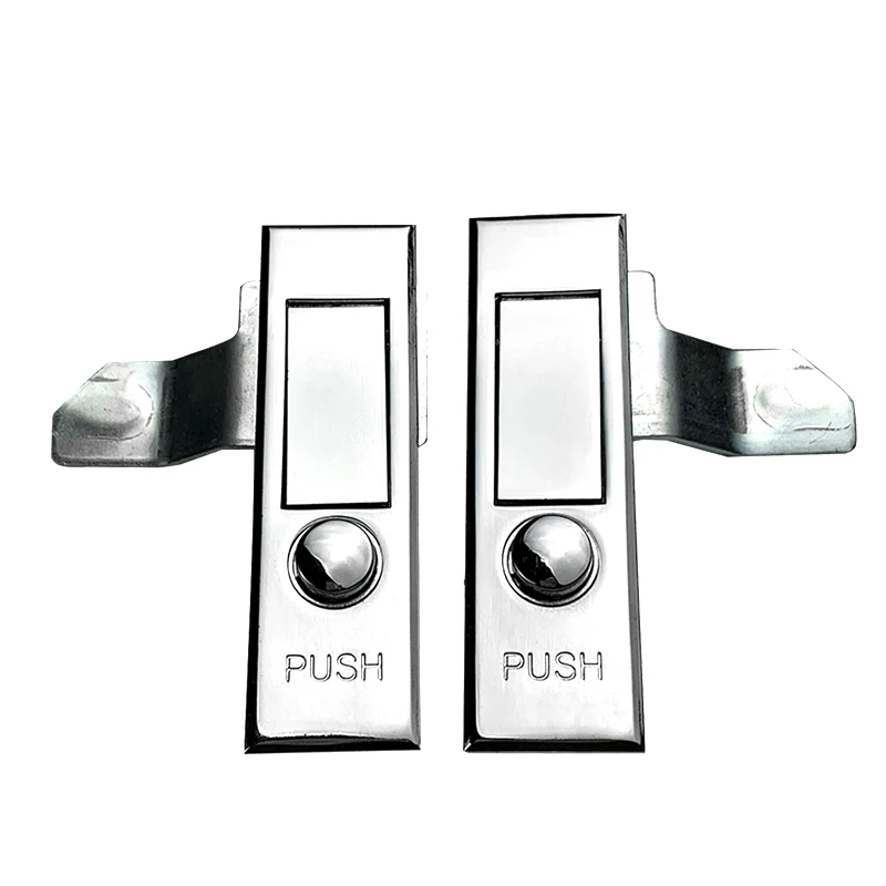 Электрический шкаф дверь плоский замок цинковый сплав Кнопка пружинный для