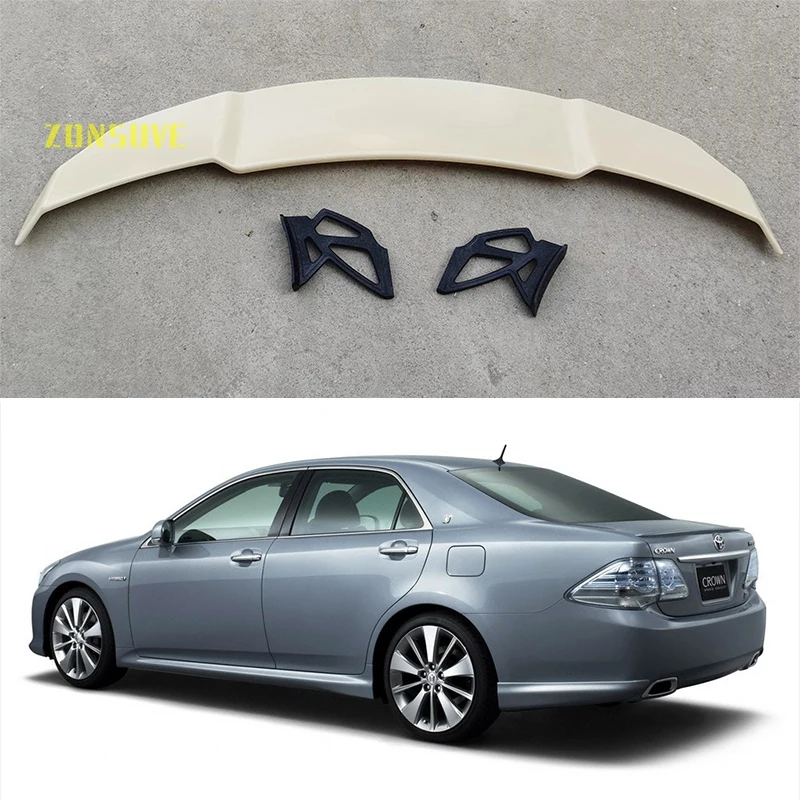 

Используется для 2005-2009 Toyota Корона спойлер авто седан заднее крыло корпуса комплект аксессуаров ABS пластик