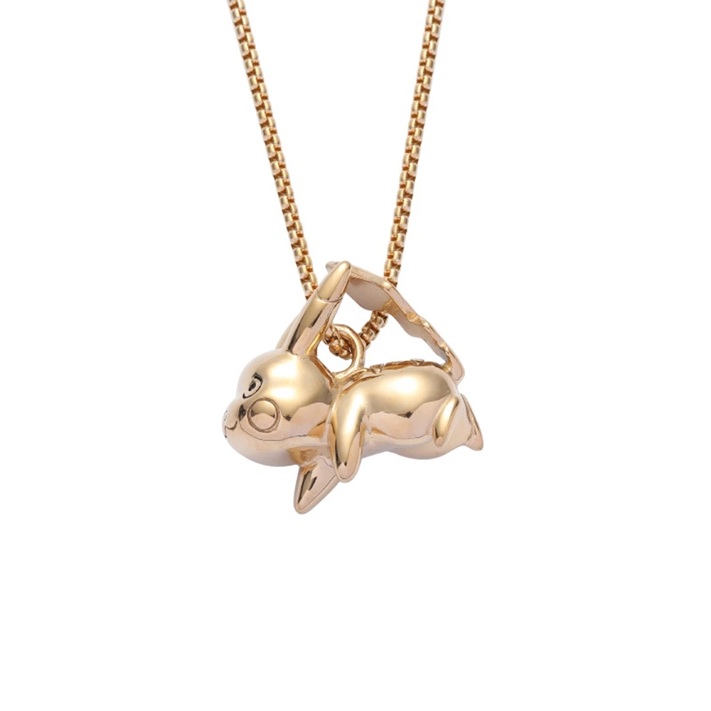 

Японское ожерелье, Покемон, хип-хоп, Пикачу, кулон в стиле панк, без металлических вставок, анимационная игра, чокер для женщин и мужчин, золо...