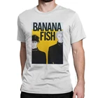 Мужская Красивая футболка Eiji с бананами, рыбками, Аниме Манга, одежда из 100% хлопка, базовые футболки с коротким рукавом и круглым вырезом, идея для подарка