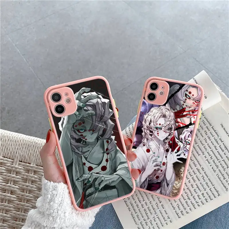 

cartoon anime manga Rui Phone Cases Matte Transparent for iPhone 7 8 11 12 s mini pro X XS XR MAX Plus cover funda